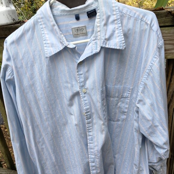 Men's IZOD XL Long-Sleeve Shirt - Picture 5 of 5